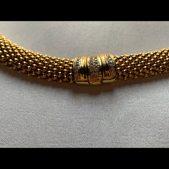 Mia Fiore Italy Dyadema Mesh Necklace - Picture 1 of 9